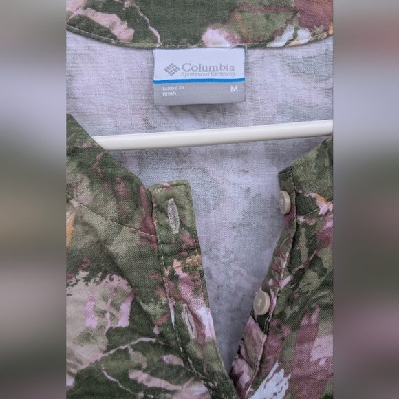 Columbia Cotton Multi Color Dress With Pockets Size Medium - Picture 4 of 7